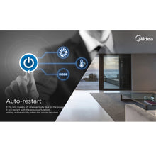 Load image into Gallery viewer, Midea 3.5 kW Portable Air Conditioner Cooling Remote Control Fan Cooler R290 Refrigerant ventilates 3-in-1 designed 3 Fan Speeds dehumidifying -MPPD35C
