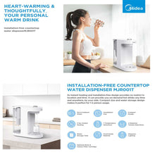 Load image into Gallery viewer, Midea Water Dispenser With Filter Hot &amp; Ambient Water 7 Temperature Selections-K
