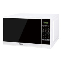 Load image into Gallery viewer, Midea 20L Microwave white 700W 10 Power Levels 99 Min Timer 6 Auto Menus MMW20W
