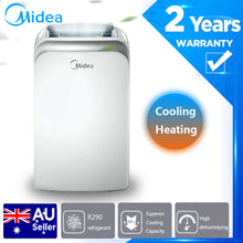 Load image into Gallery viewer, Midea 3.3 KW/4.0 kW Portable Air Conditioner Cooling +Heating/Cooling Remote Fan Cooler dehumidifying MPPD33H/MPPD40C (11418 BTU/13840 BTU)
