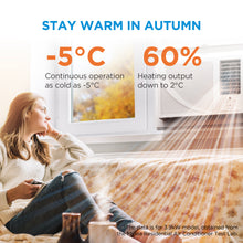 Load image into Gallery viewer, Midea 2.8KW Window Air Conditioner, Wi-Fi Control, Auto Restart, Sleep Mode, Filter Check, Air Swing, Fresh Air Ventilation, Timer, Cold Air Prevention, Self-Diagnostics

