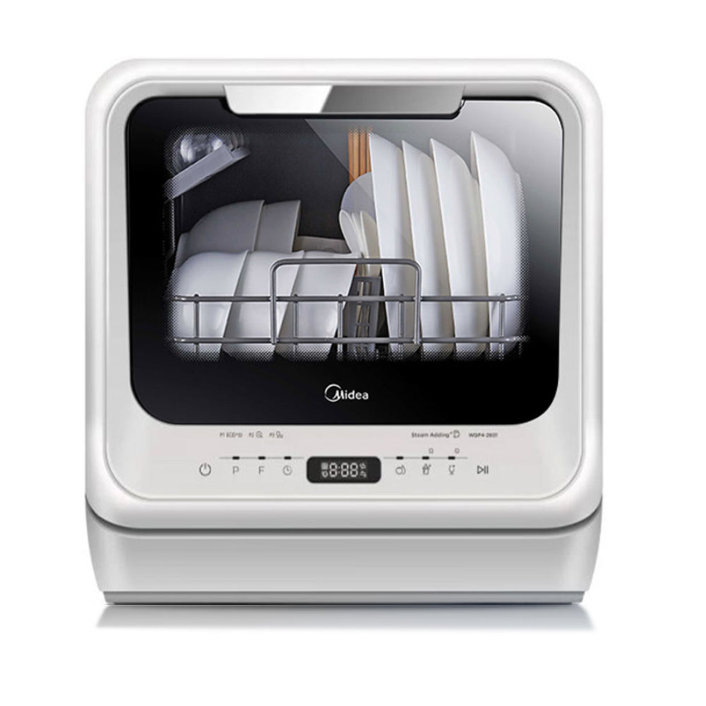Midea mini dishwasher benchtop dishwasher white-K