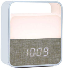 Load image into Gallery viewer, Midea 3000K Alarm Clock Night light 1200mAH Battery Table lamp Bedside lamp MTD3-M/K-03
