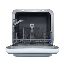 Load image into Gallery viewer, MIDEA Mini Dishwasher Benchtop touch control 1-24 hours delay LED display MDWMINIS-SILVER-K
