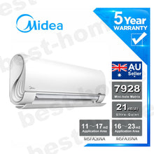 Load image into Gallery viewer, Midea Breezeless 2.6kw / 3.5 kw Split Air Conditioner 6 seconds 360 even cooling
