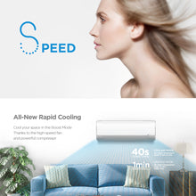 Load image into Gallery viewer, Midea Breezeless 2.6kw / 3.5 kw Split Air Conditioner 6 seconds 360 even cooling
